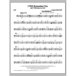 I Will Remember You (with I Will Always Love You) - Bass