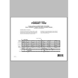 Forget You - Vollständige Partitur