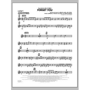 Forget You - Bb Clarinet 1