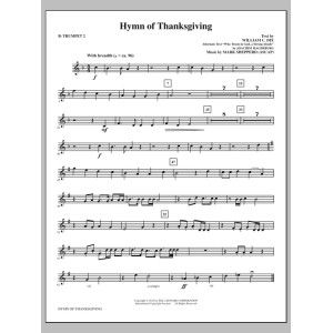 Hymn Of Thanksgiving - Bb Trumpet 2