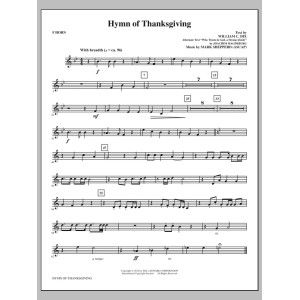 Hymn Of Thanksgiving - F Horn