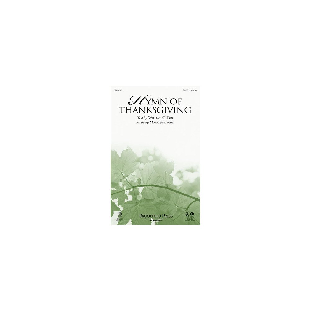 Hymn Of Thanksgiving - Trombone