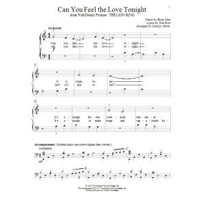 Can You Feel The Love Tonight (from The Lion King)