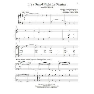 It's A Grand Night For Singing