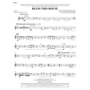 Bless This House - Violin 2