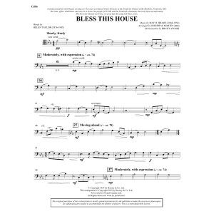 Bless This House - Cello