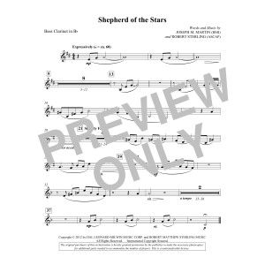 Shepherd Of The Stars - Bassklarinette in Bb