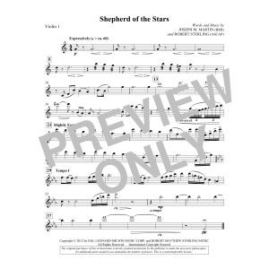 Shepherd Of The Stars - Violin 1