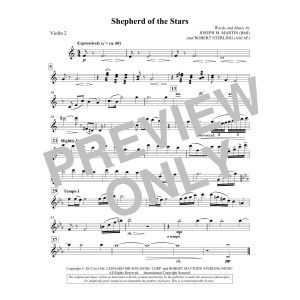Shepherd Of The Stars - Violin 2