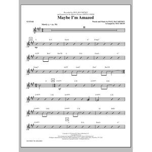 Maybe I'm Amazed - Guitar