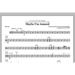 Maybe I'm Amazed - Drums