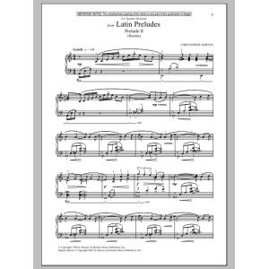 Latin Preludes, Prelude II (Rumba)