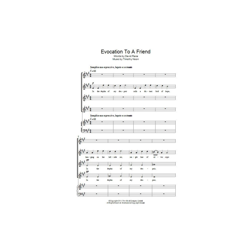 Evocation To A Friend
