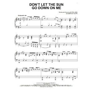 Don't Let The Sun Go Down On Me