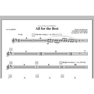 All For The Best - Bb Clarinet