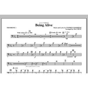Being Alive - Trombone 1