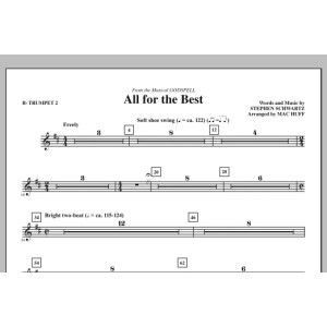 All For The Best - Bb Trumpet 2