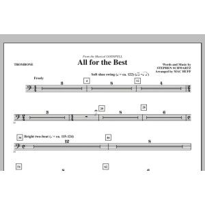 All For The Best - Trombone