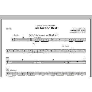 All For The Best - Drums