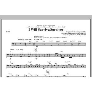 I Will Survive/Survivor (arr. Mark Brymer) - Bass