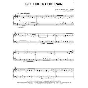 Set Fire To The Rain