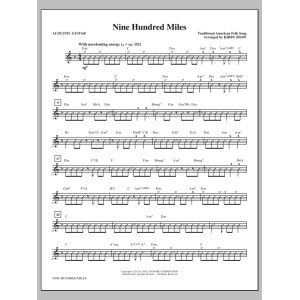 Nine Hundred Miles - Acoustic Guitar