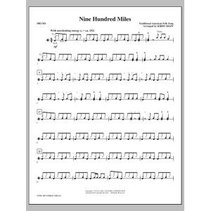 Nine Hundred Miles - Drums