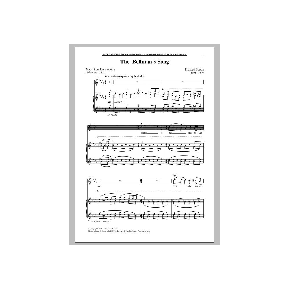 The Bellman's Song