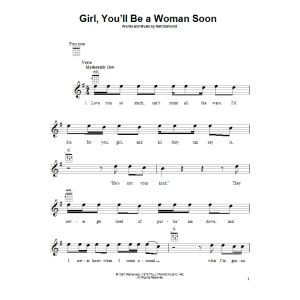 Girl, You'll Be A Woman Soon