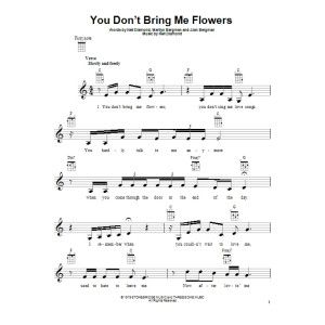 You Don't Bring Me Flowers