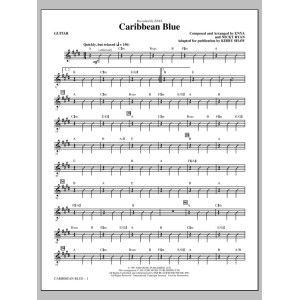 Caribbean Blue - Guitar