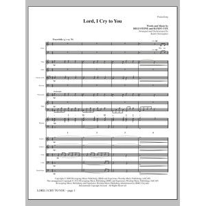 Lord, I Cry To You - Full Score