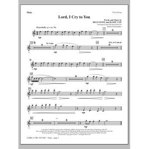 Lord, I Cry To You - Flute
