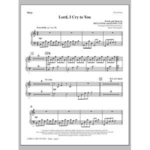 Lord, I Cry To You - Harp
