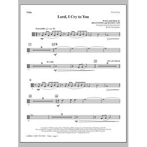 Lord, I Cry To You - Viola