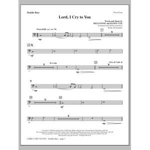 Lord, I Cry To You - Double Bass