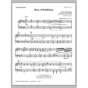 Rose Of Bethlehem - Keyboard String Reduction