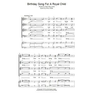 Birthday Song For A Royal Child