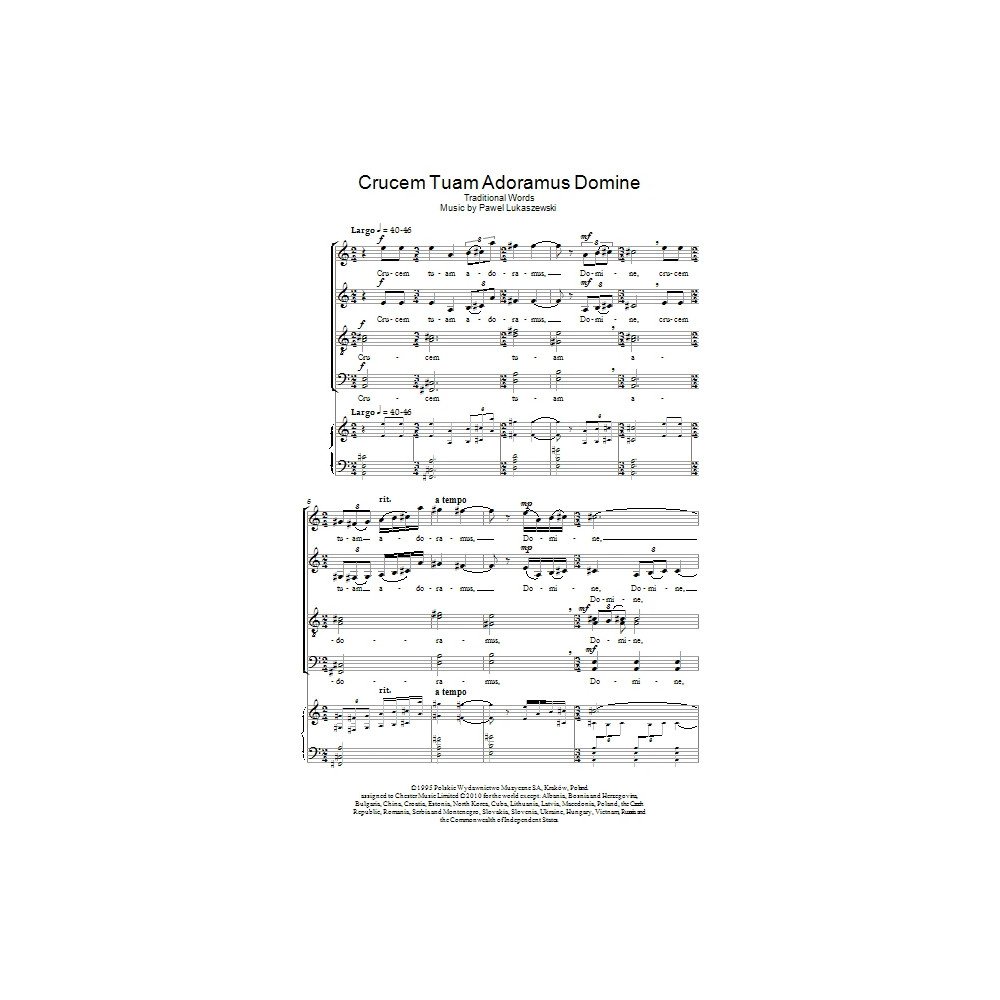 Crucem Tuam Adoremus Domine