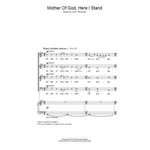 Mother Of God, Here I Stand