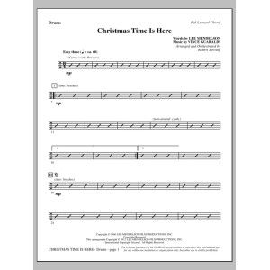 Christmas Time Is Here - Drums