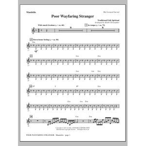 Poor Wayfaring Stranger - Mandolin