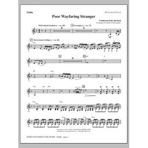Poor Wayfaring Stranger - Fiddle