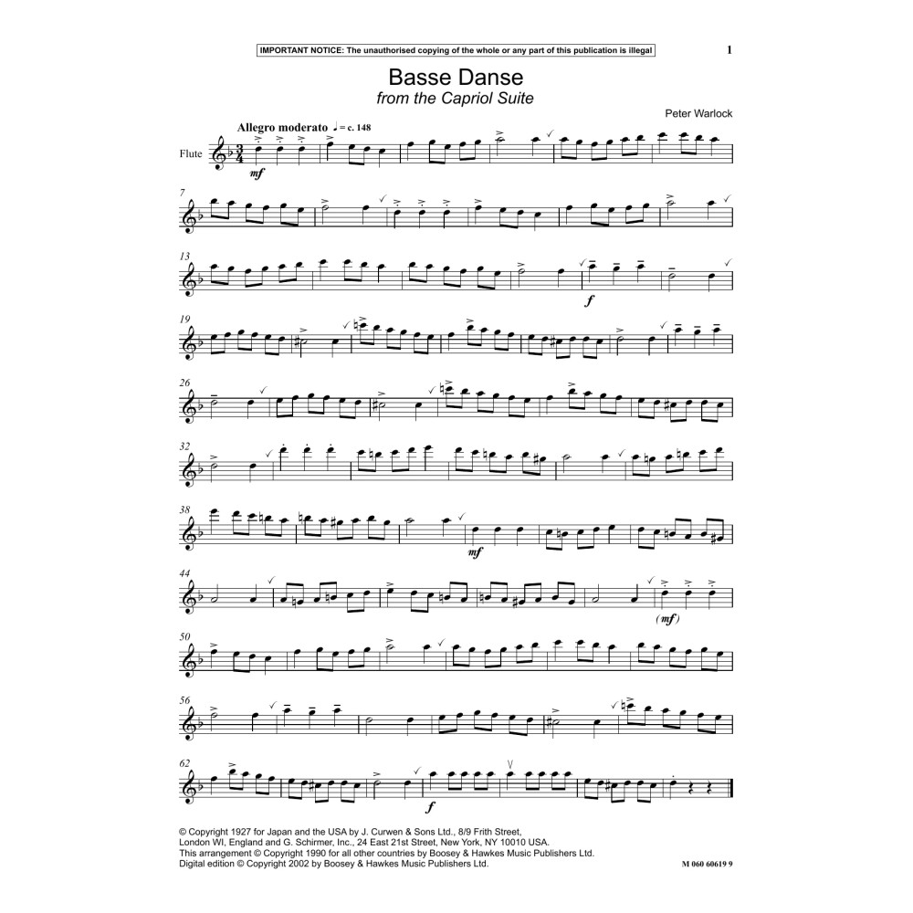 Basse Danse (from The Capriol Suite)