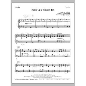 Raise Up A Song Of Joy - Rhythm