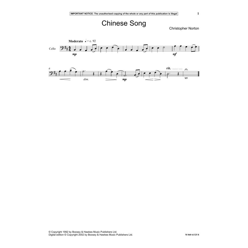 Chinese Song