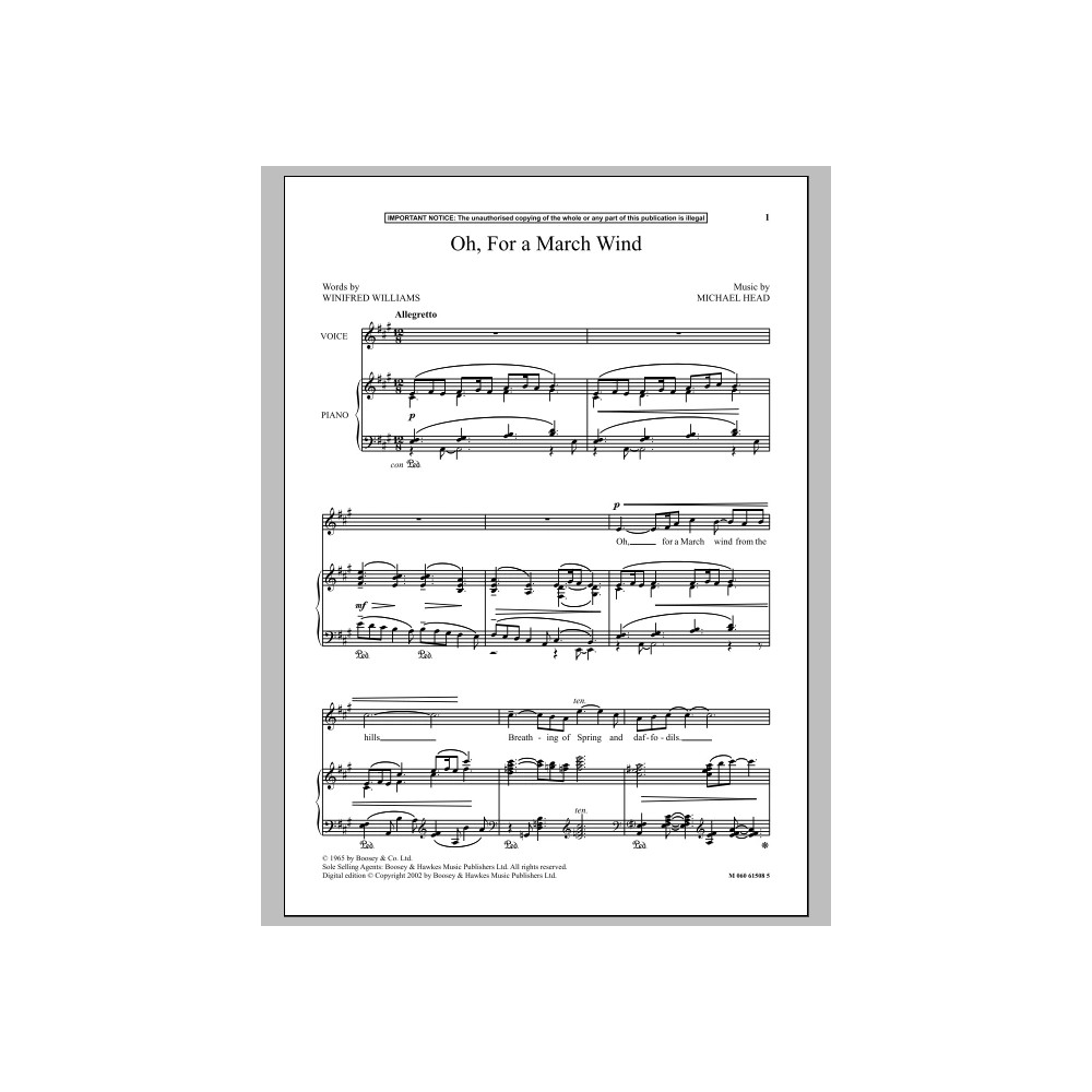 Oh, For A March Wind