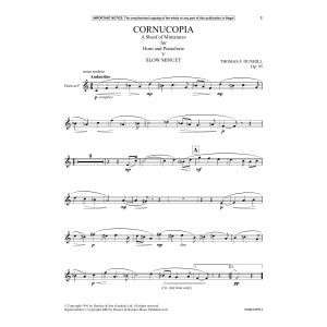Cornucopia: A Sheaf Of Miniatures For Horn And Pianoforte (V)