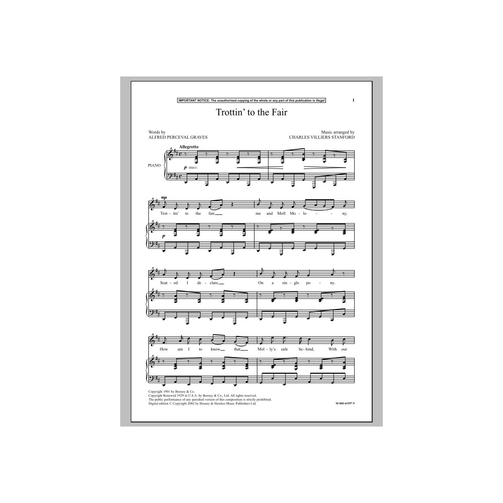 Trottin' To The Fair