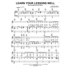 Learn Your Lessons Well